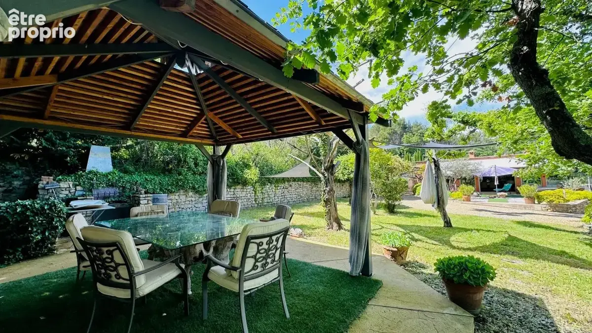 À vendre - superbe propriété villa 192m² terrain 3900m² piscine vues imprenables  mont ventoux  secteur vaison - photo 5
