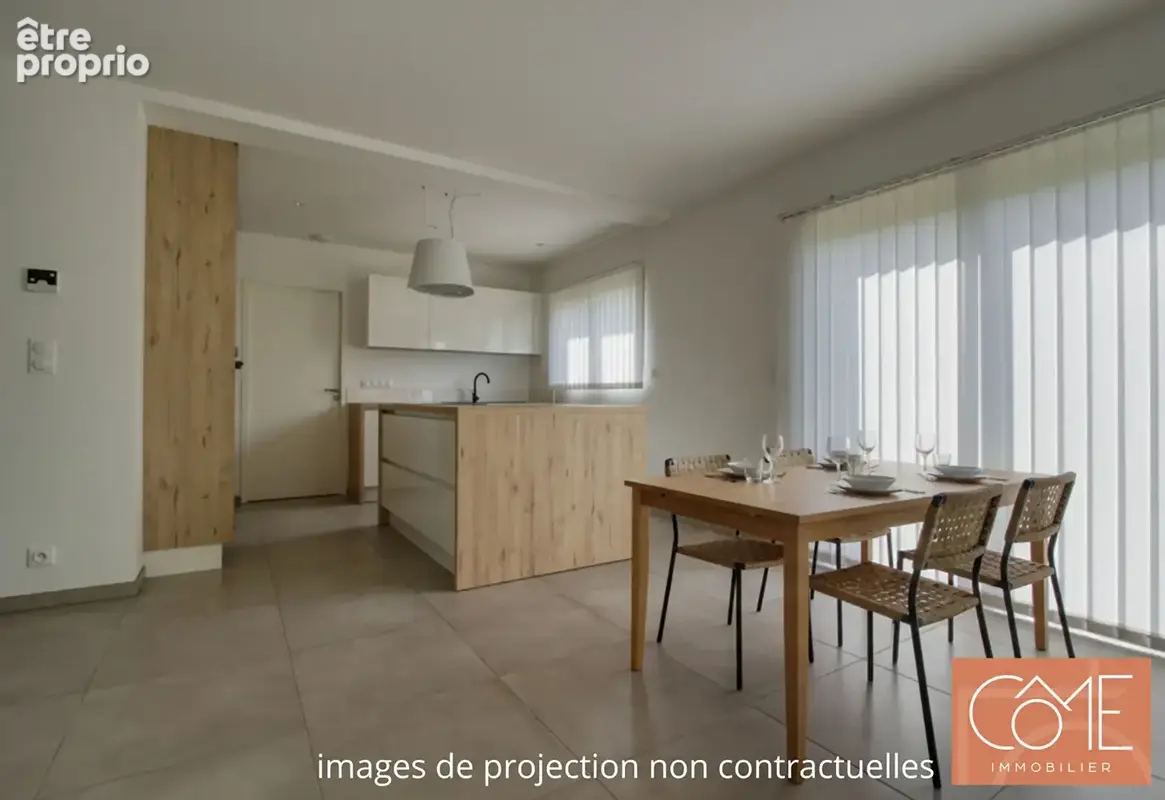 Exclusivite cesson-sevgine la menouriais  - 127 m² env - 4 chambres  dont 1 au rdc - garage - dpe a - photo 2