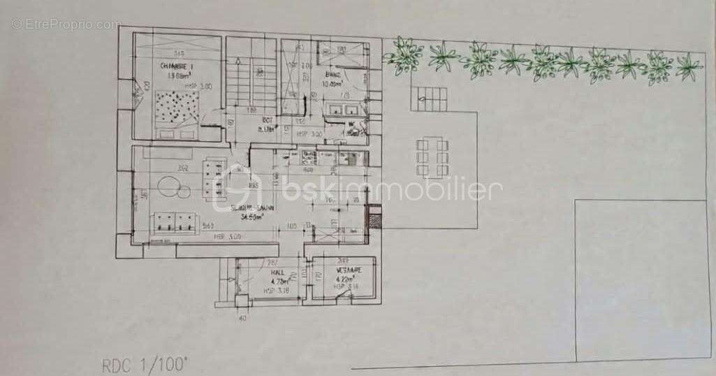 Maison entièrement rénovée de 141m2 + Studio indépendant de 22m2 - Terrain paysagé de 420m2 - photo 19