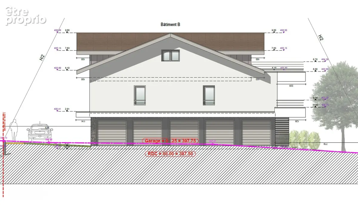 THONON quartier Ripaille / Concise - T3 avec terrasse, garage et cave - photo 12