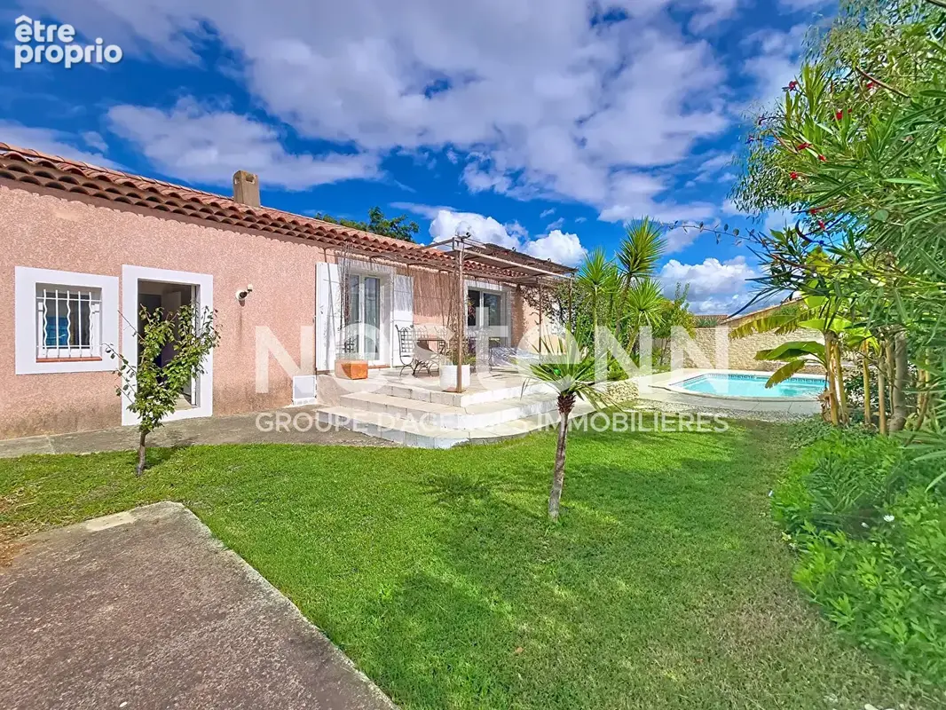 Maison de plain-pied,  4 pièces, 101 m² habitables, Jardin clos avec piscine - photo 3