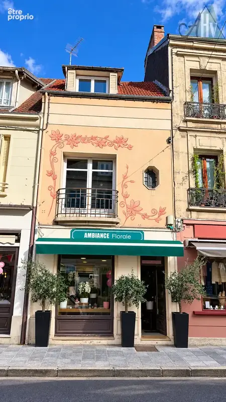 Immeuble à usage mixte - un commerce et un appartement en duplex - photo 1