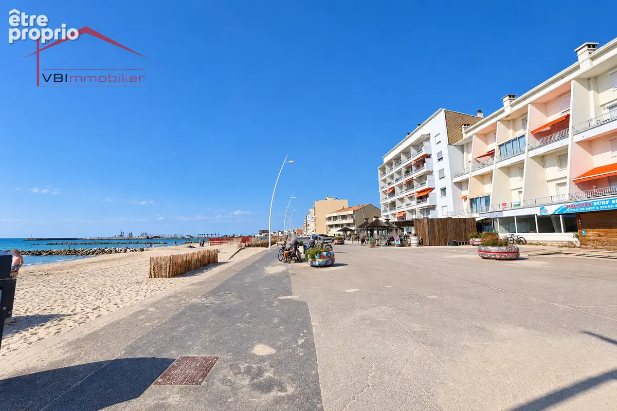 Palavas-les-flots ? rare duplex en première ligne, terrasse et vue mer - photo 3
