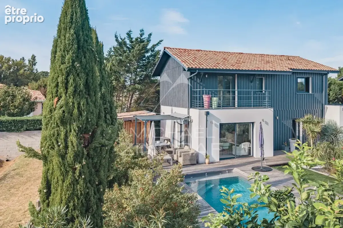 La teste de buch - villa contemporaine avec piscine 4 chambres piscine terrasse proche bassin - photo 14