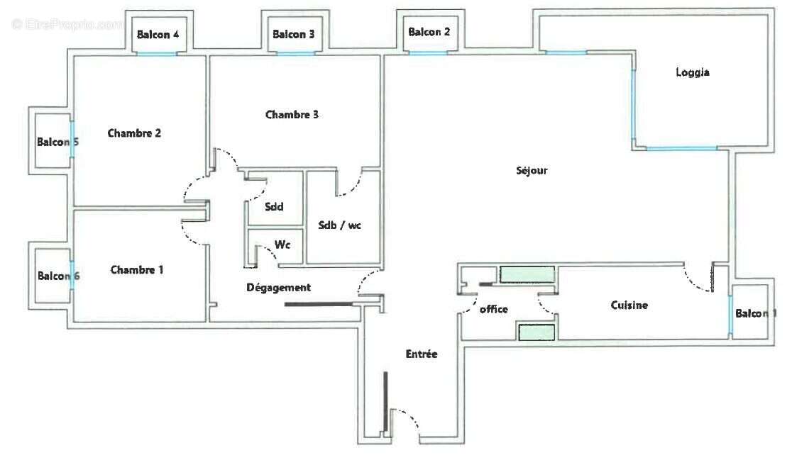 Appartement à VERSAILLES