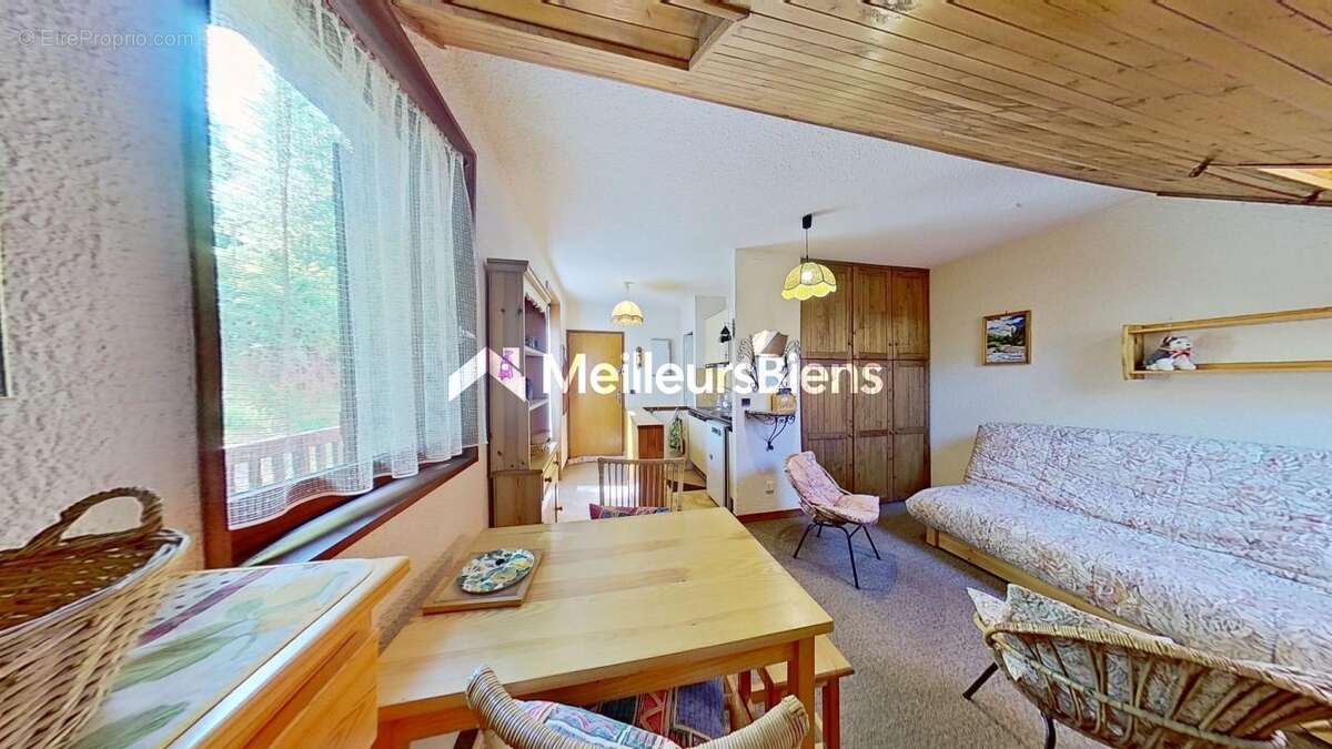 Studio aux Orres 20 m² avec balcon, cave et casier à skis - photo 4