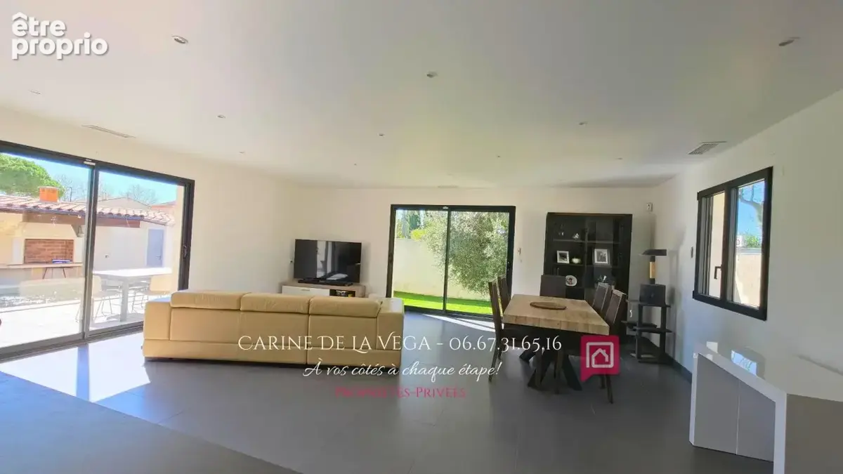 Villa contemporaine plain-pied de 127m² avec piscine à deux pas de Pézenas - photo 2