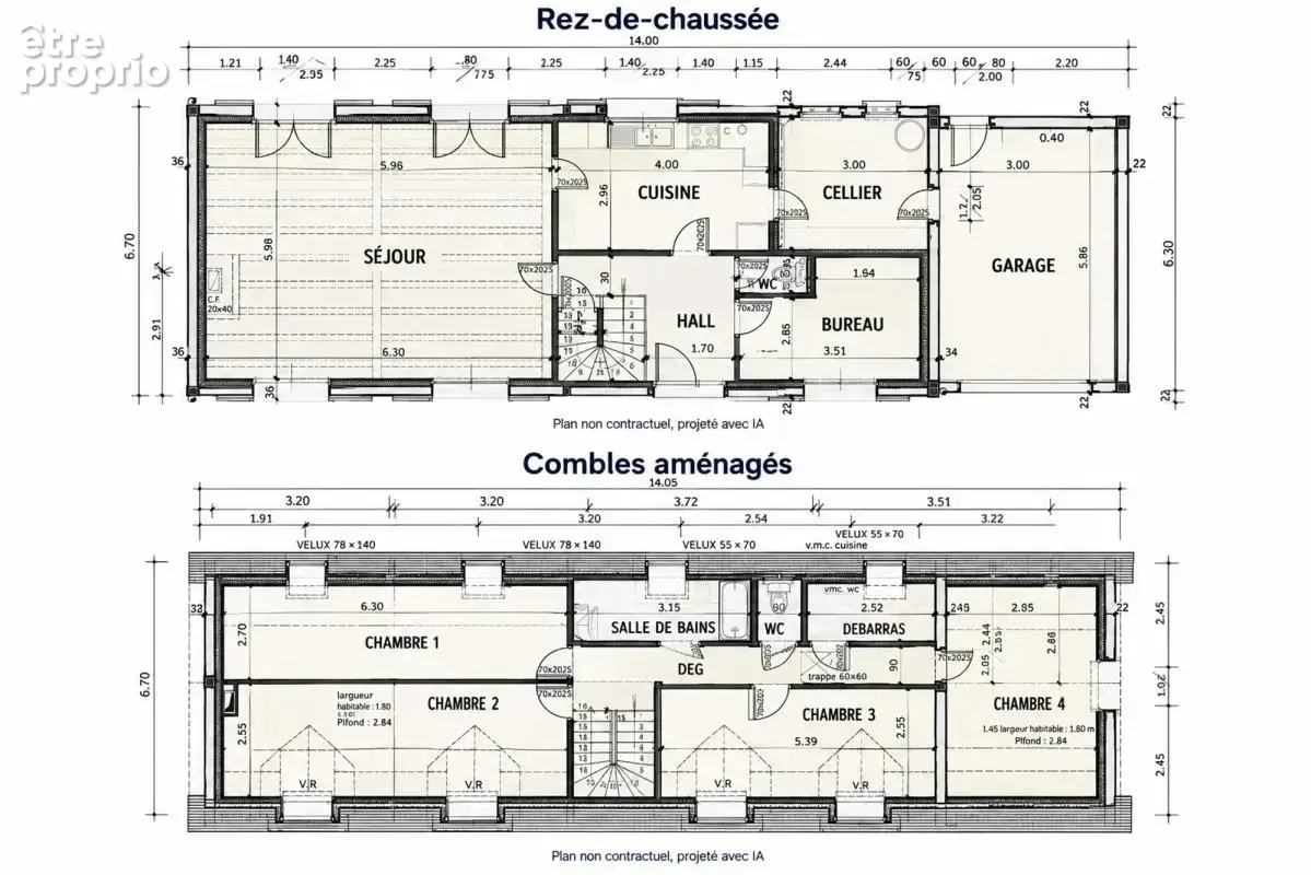 Maison 6 pièces 134 m² à vendre à Parcay-Meslay (37210) - photo 19