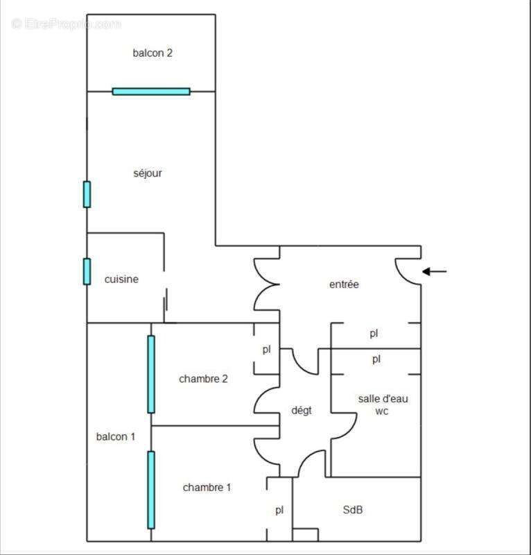Appartement à ROQUEBRUNE-CAP-MARTIN