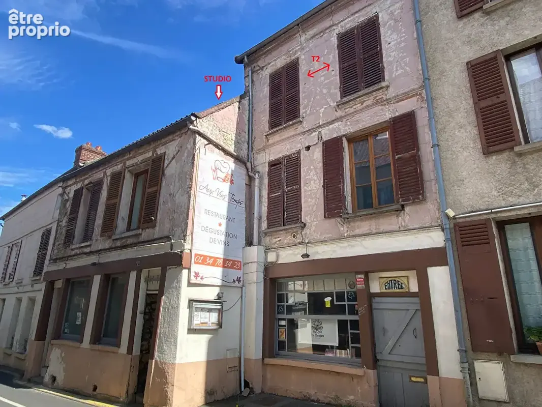 Lot de 2 appartements (T2 + Studio) Vétheuil - 65 m²  (90 m² au sol) - photo 14