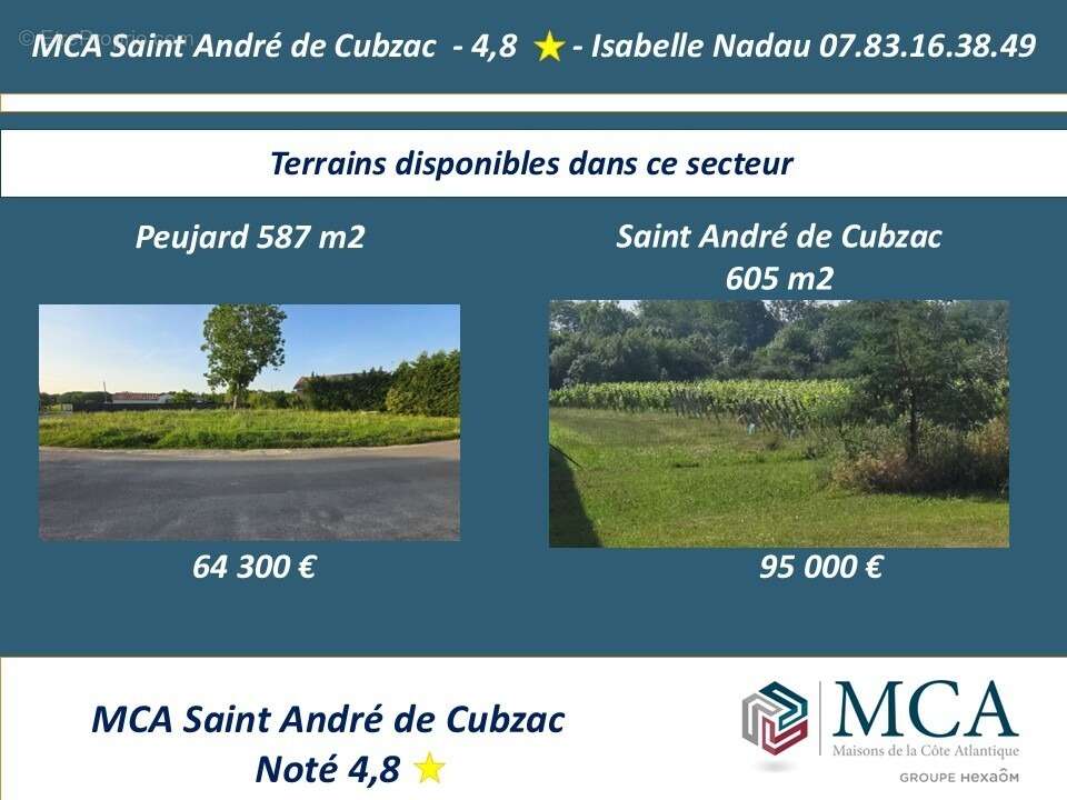 Terrain 1015 m² à Perissac  - photo 2