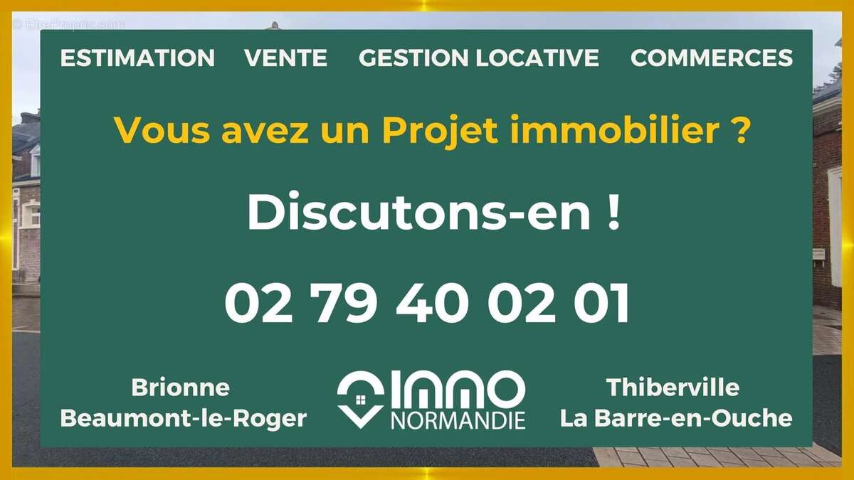 Appartement à BEAUMONT-LE-ROGER
