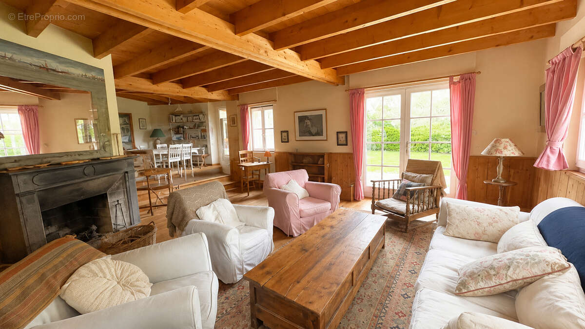 Fouesnant, Beg-Meil, une grande maison de 187 m², un beau jardin de 1300 m², la plage à pied ! - photo 4