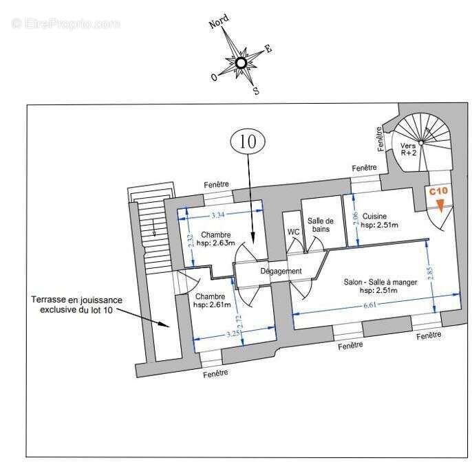 Appartement à L'ARBRESLE