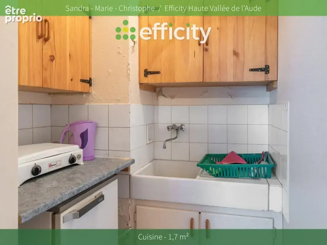 Appartement 1 pièce 16 m² à vendre à Rennes-Les-Bains (11190) - photo 3