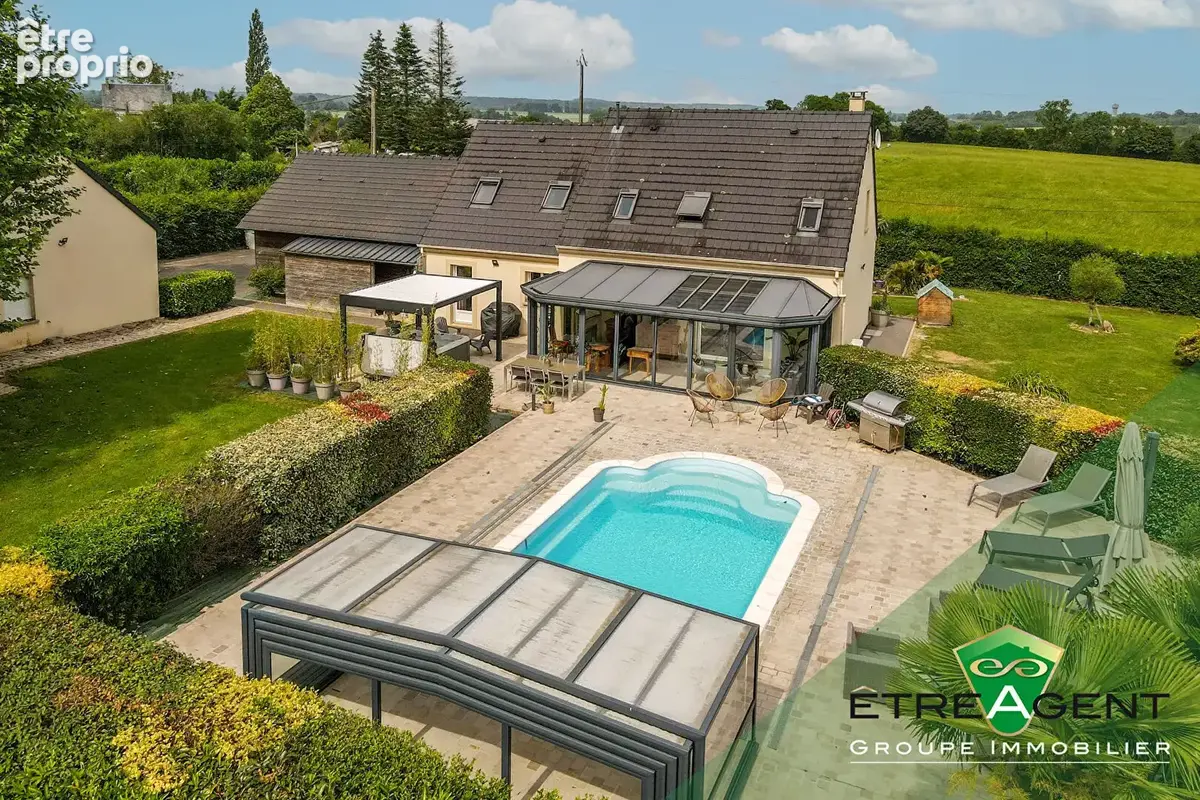 Maison SAINT-HILAIRE-SUR-RISLE - 197 m² - 5 chambres - photo 17