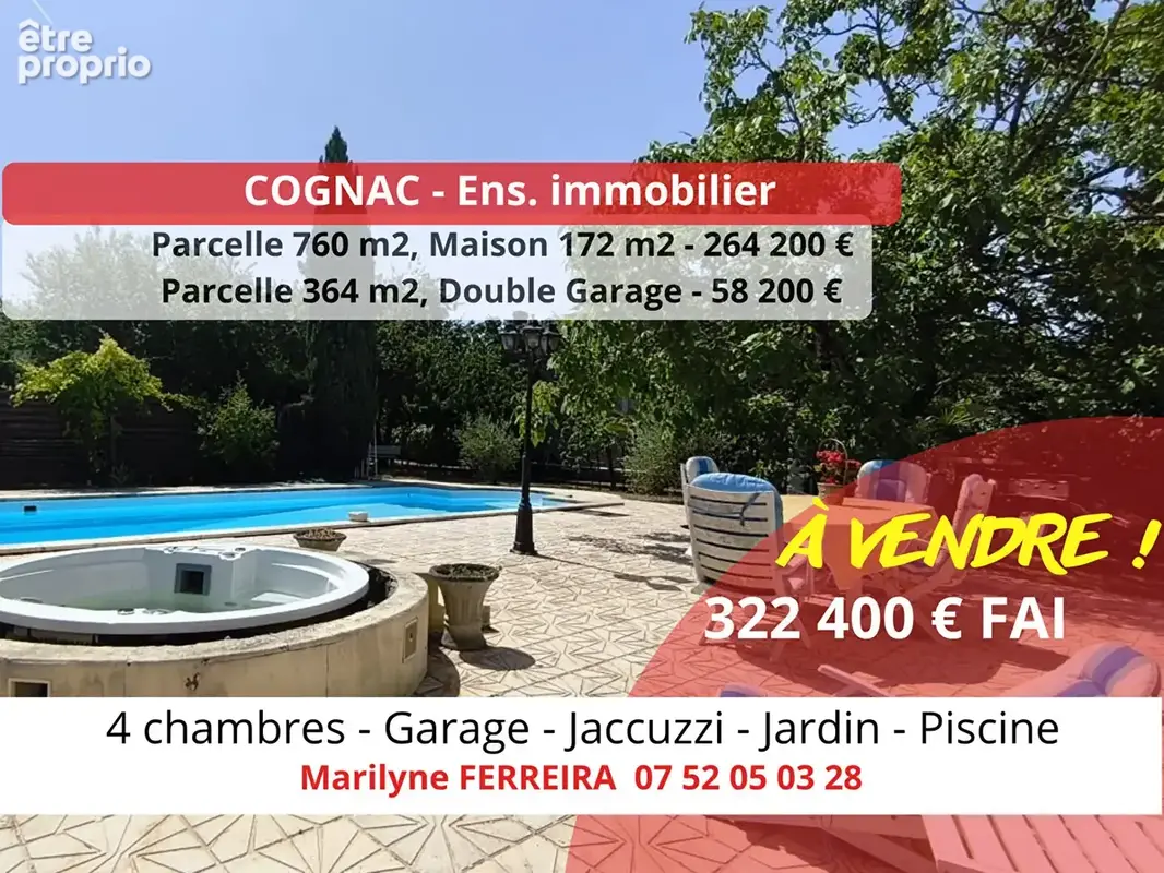 Maison à COGNAC