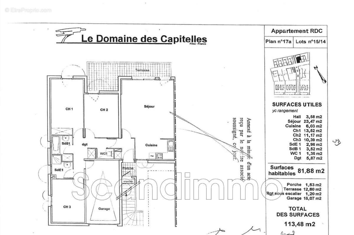 Appartement à FITOU