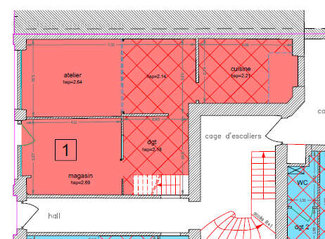 Local commercial Lyon  6 - 57.50 m2 - photo 5