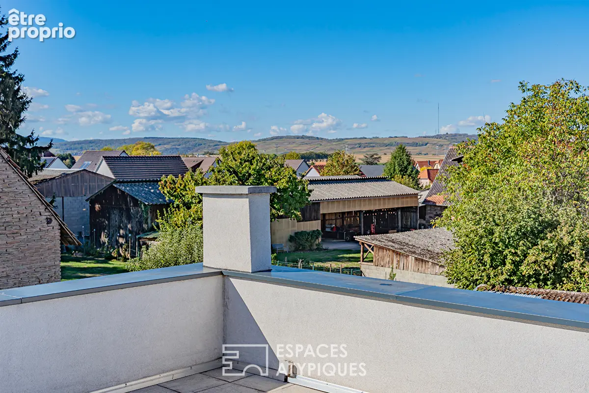 Ancienne grange rénovée esprit loft et son spa de nage - photo 10