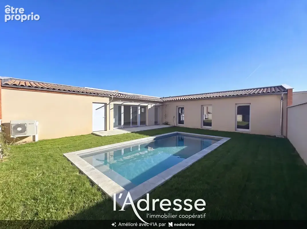 l'Adresse Immobilier - Pibrac - Maison Plain Pied -T4 de 93 m2 - Garage - photo 7