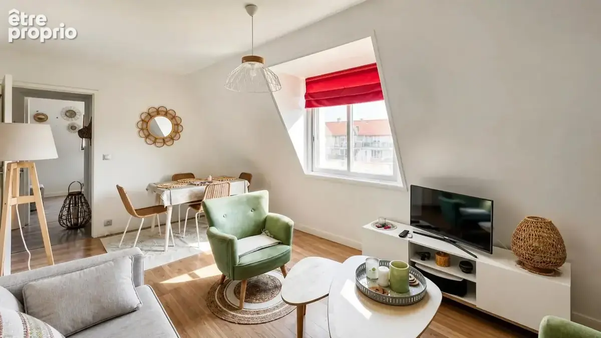 Appart de 3 p de 58 m²,  et cave à Tourgéville plage - - photo 6
