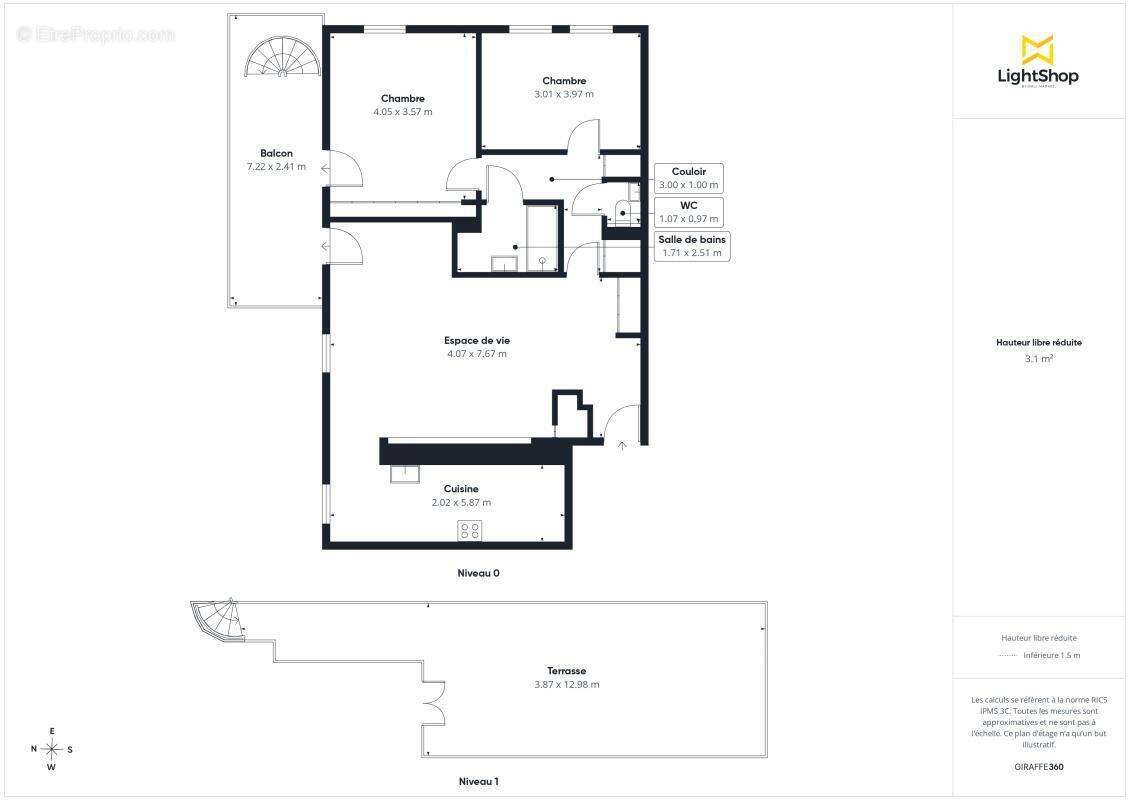 Dernier étage et rooftop ! Appartement 3 pièces de 88 m2 - Avenue Magellan, Créteil - photo 17