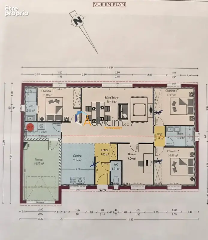 Maison 6 pièces 99 m² à vendre à Meilhan-Sur-Garonne (47180) - photo 8