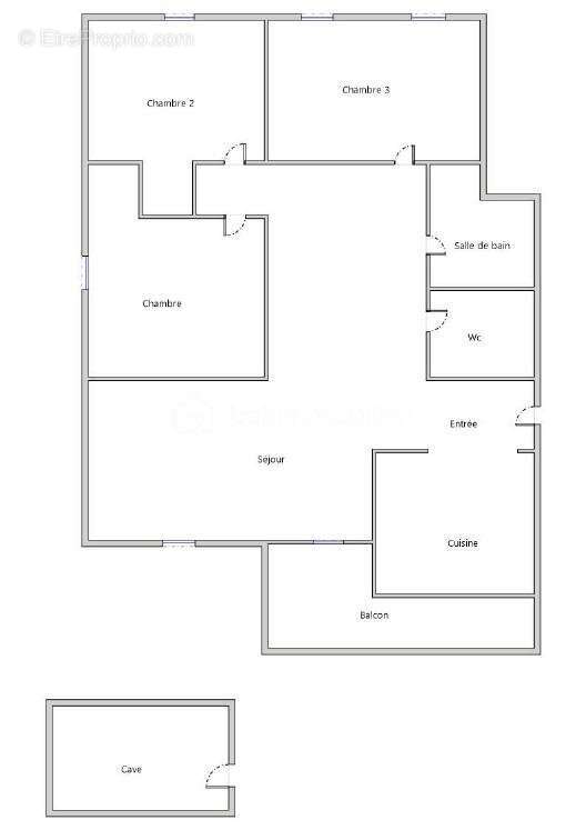 Appartement à CHARVIEU-CHAVAGNEUX