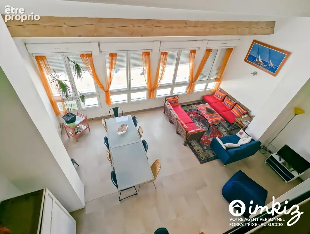 Loft 87m² - 2 chambres en mezzanine vue sur canal - photo 2