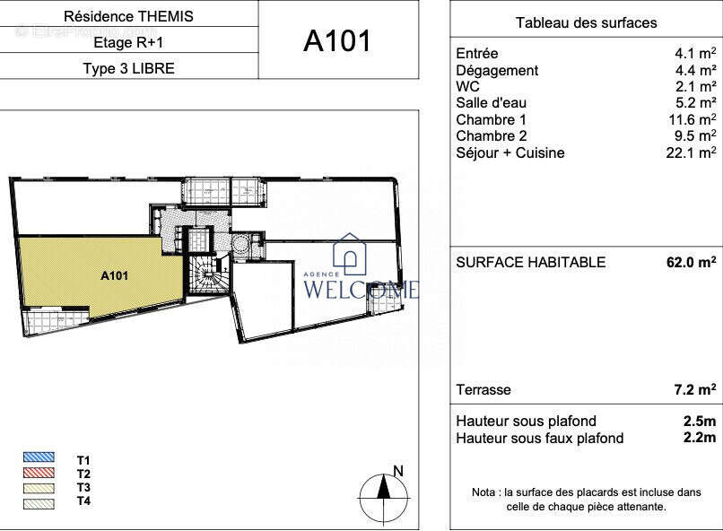 Appartement à CASTELNAU-LE-LEZ