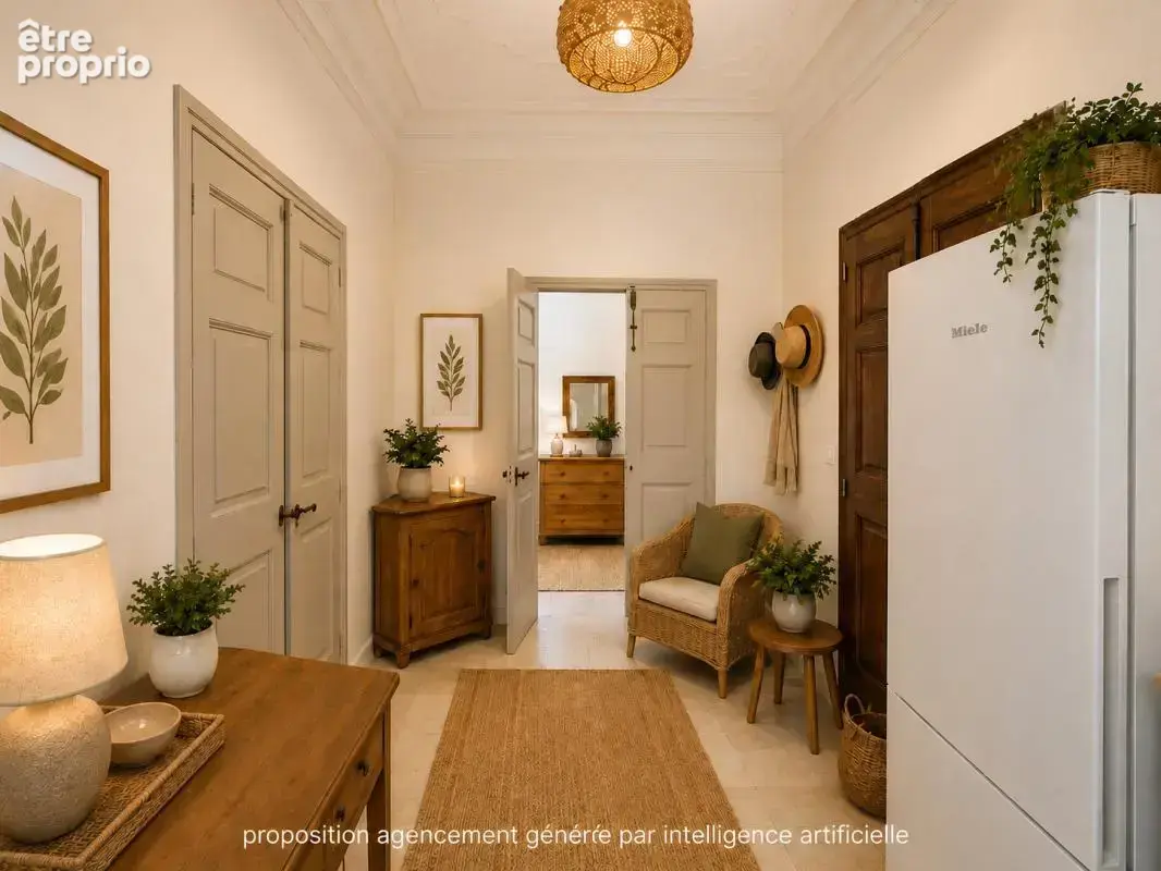 Aix Quartier Mazarin – Type 3 avec 2 terrasses (30 m²) + sous-sol 27m² + cave - photo 3