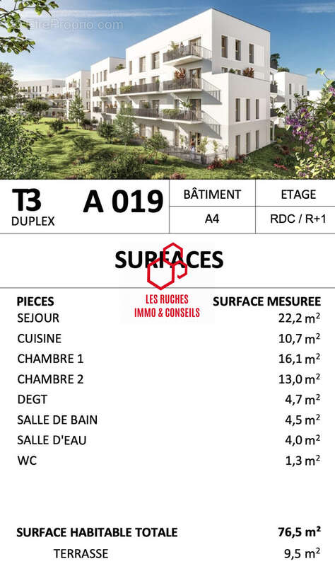 Appartement à CERGY