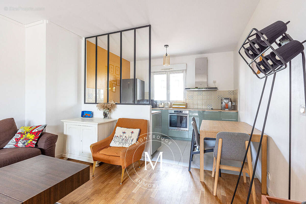 Appartement Montrouge 3 pièces - 72m² , terrasse, jardin, cave - photo 7