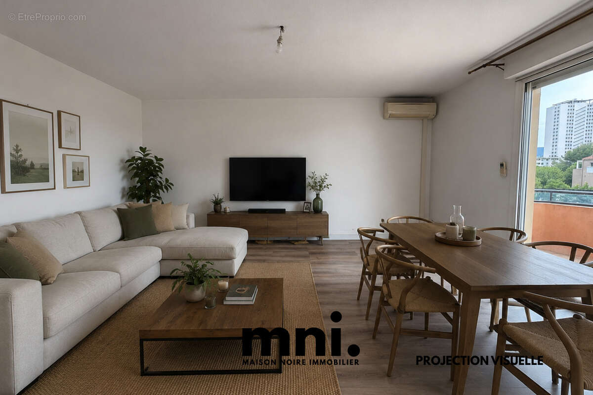 Appartement T3 dernier étage avec terrasse   Les Sablettes - photo 2