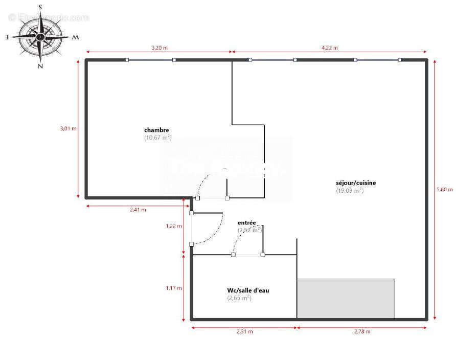 Appartement à MARSEILLE-1E