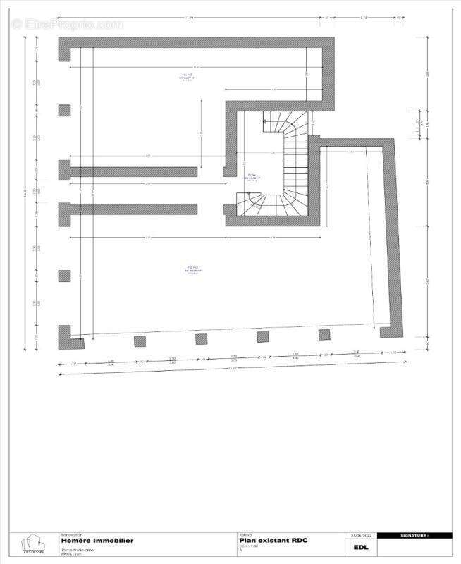 Local commercial Lyon  6 - 57.50 m2 - photo 7