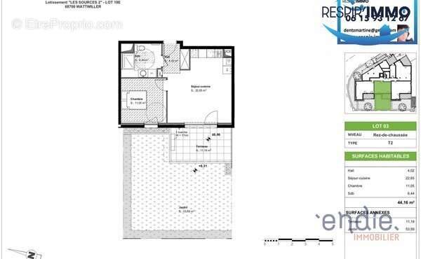 Appartement à WATTWILLER
