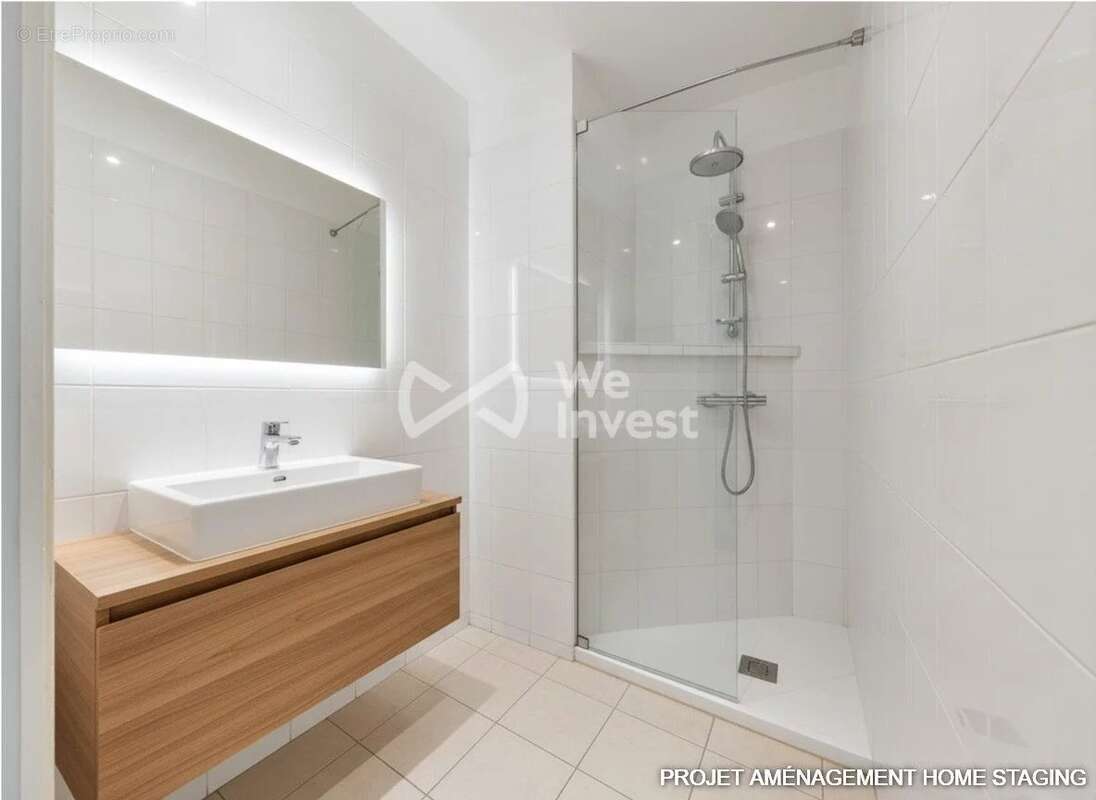Paris 18e – 2 pièces 33,51 m² – rez-de-chaussée sur cour - photo 14