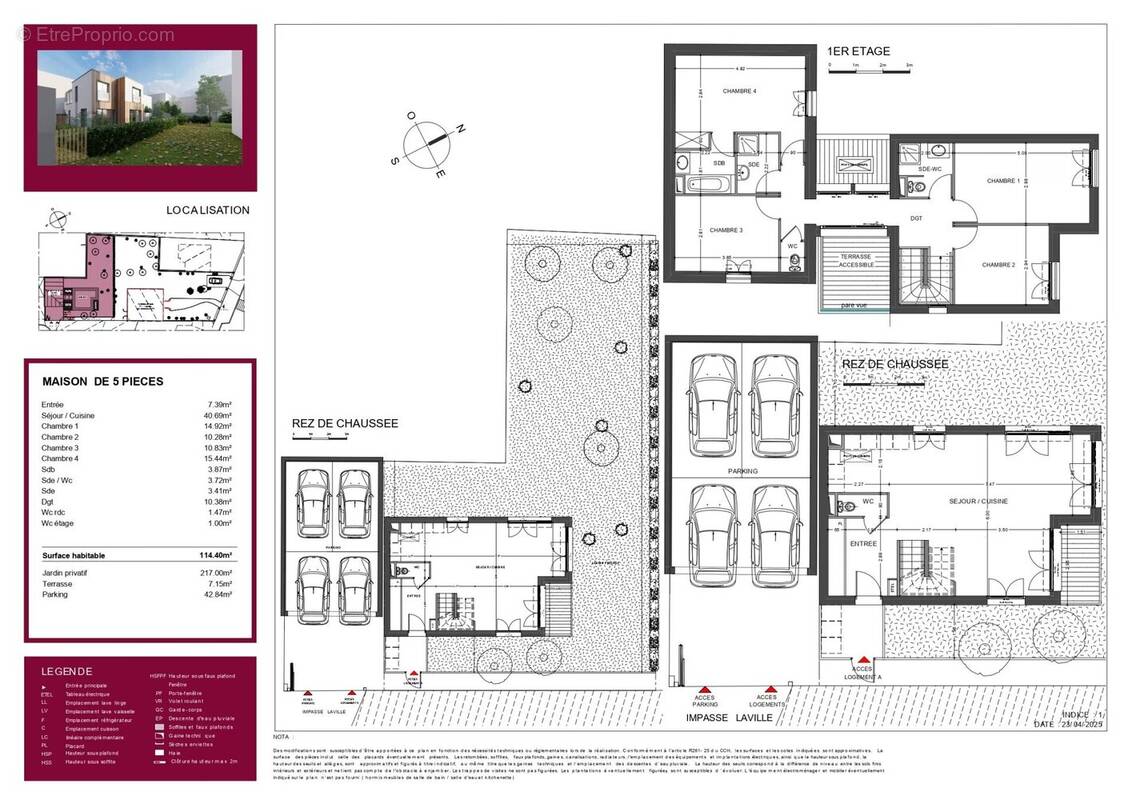 Maison à ASNIERES-SUR-SEINE