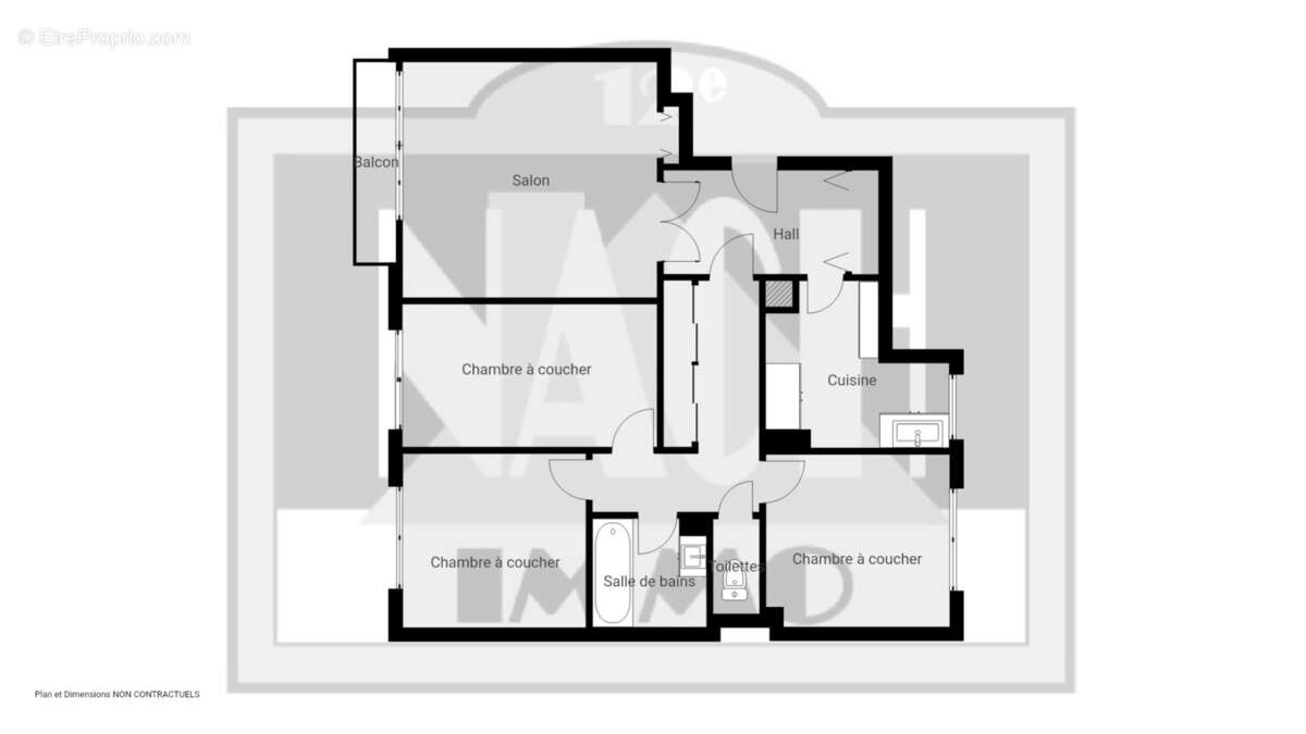 Appartement à PARIS-12E