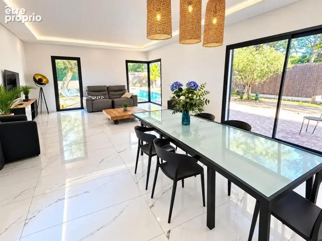A vendre : villa neuve contemporaine avec piscine – 166 m² t5 - photo 2