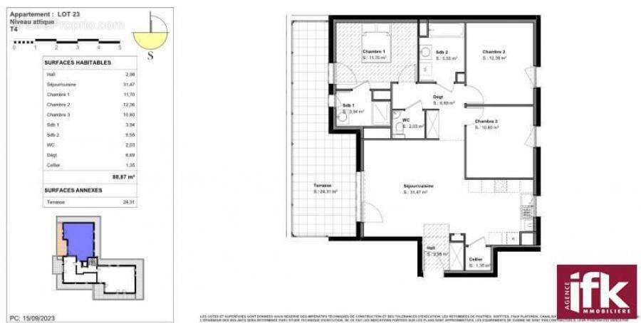 Appartement à OBERHERGHEIM