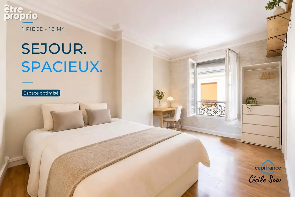 Idéal investisseur, pied-à-terre, primo‑accédant ou logement étudiant - Studio 17,88 m² – Paris 17ᵉ, quartier Ternes / Maillot – - photo 2