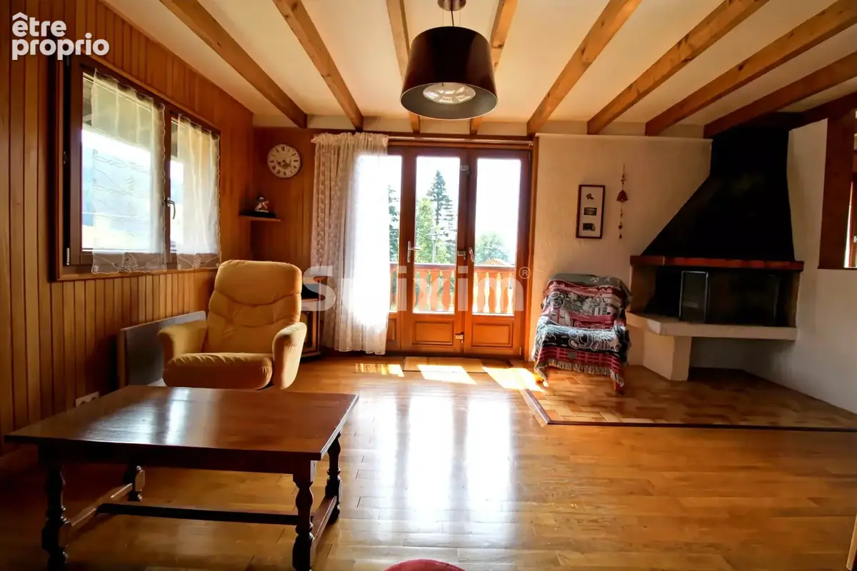 Chalet familial 5 pièces – 4 chambres – Terrain 801 m² – Balcon – Cheminée - photo 3