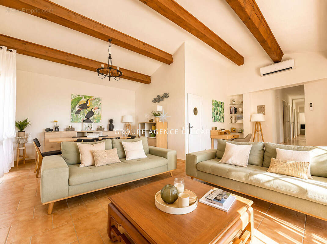 A vendre villa vue mer de plain pied aux issambres de 111m² avec 3 chambres piscine et garage - photo 5