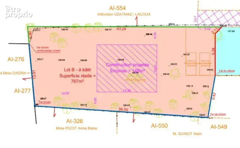 Terrain à bâtir de 767 m² à SERRIS (77) - photo 2