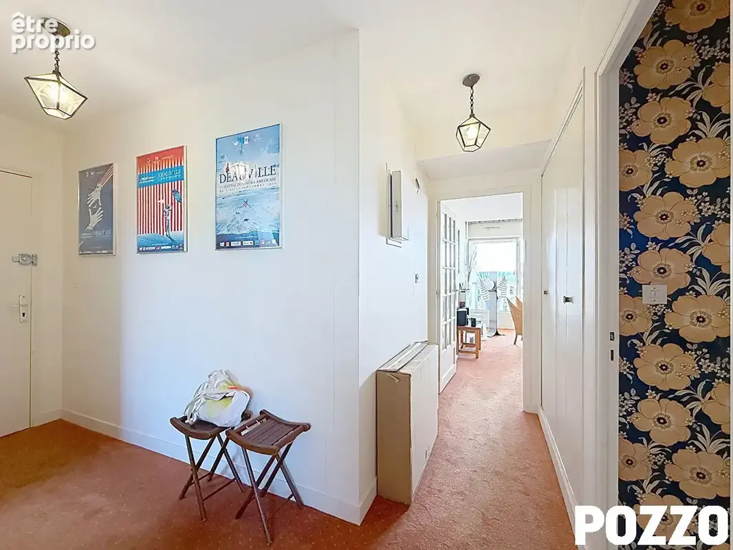 Trouville-sur-Mer Bel appartement traversant avec balcon, vue mer et parking - photo 6