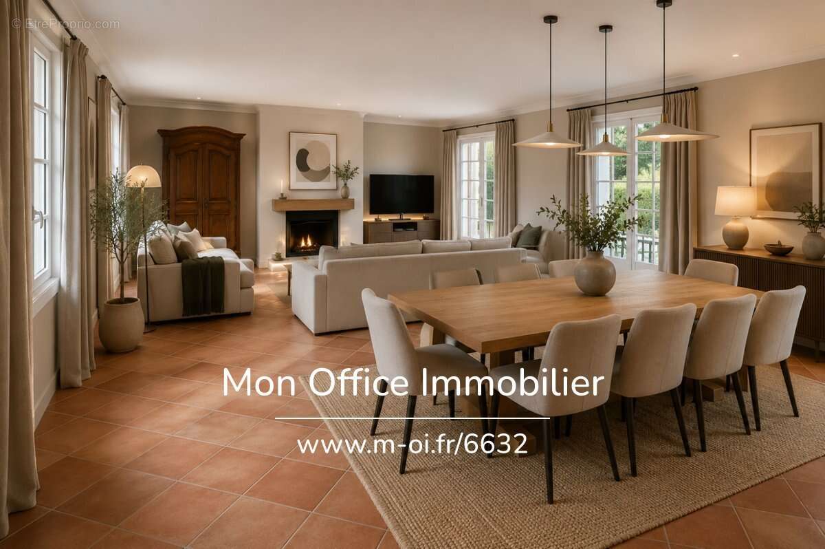 Référence : 6632-SBA - Villa 7 pièces - Quartier Saint Donat - Aix-en-Provence - photo 6