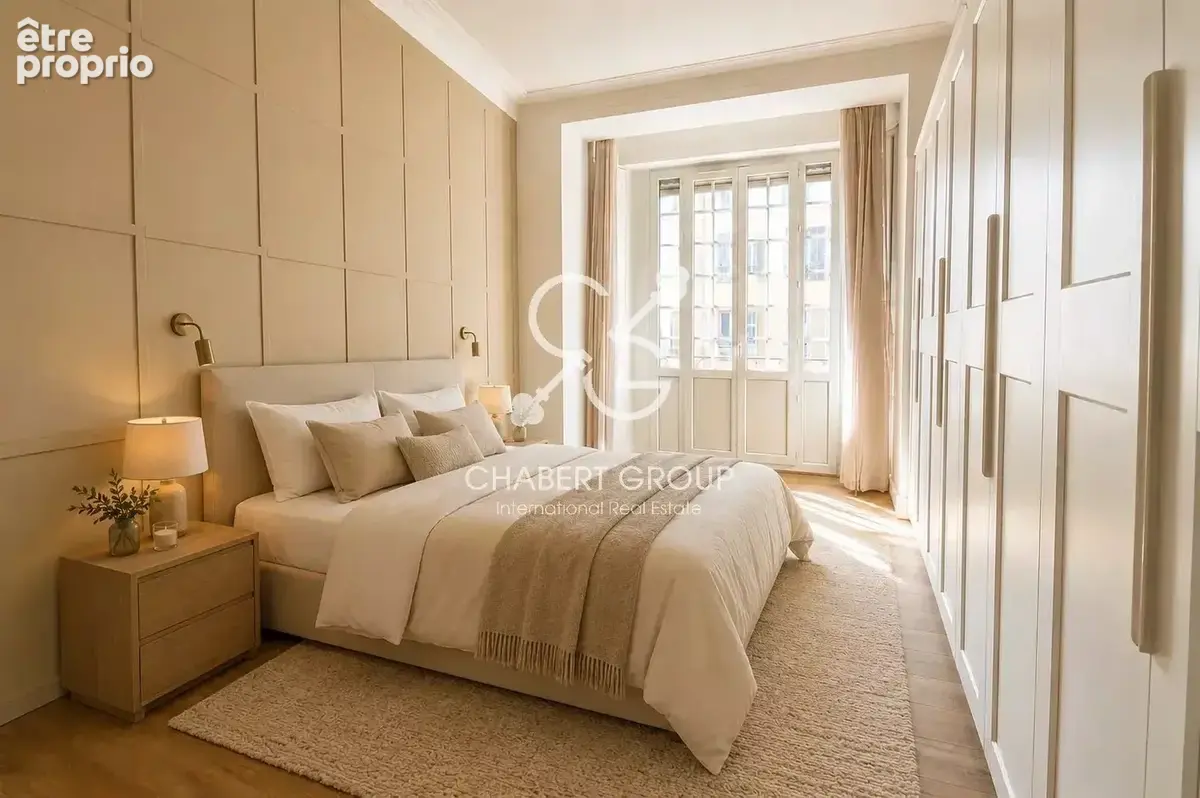 Exclusivité – nice – médecin – appartement – 4 pièces – 100 m² – 2 balcons plein sud – rénové – immeuble bourgeois avec ascenseu - photo 5